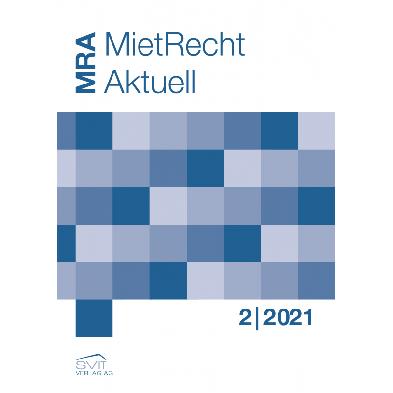 MietRecht Aktuell Ausgabe 2-2021